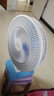 美的電風(fēng)扇臺式循環(huán)遙控電風(fēng)扇節能大風(fēng)量空調伴侶扇預約定時(shí)輕音3D送風(fēng)鴻運扇轉葉換氣扇 FGAU40D【不帶遙控】 曬單實(shí)拍圖