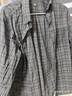 優(yōu)衣庫男裝女裝優(yōu)質(zhì)長(cháng)絨棉格子襯衫長(cháng)袖襯衣休閑純棉25秋冬480651 08 深灰色 L /175/100A 曬單實(shí)拍圖