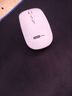 聯(lián)想（Lenovo）無線鼠標(biāo)無線靜音藍牙鼠標(biāo)可充電輕薄便攜筆記本電腦ipad平板安卓蘋果手機通用無線商務(wù)辦公鼠標(biāo) 白色-雙模版【左右靜音按鍵】 無線藍牙鼠標(biāo)【Type-c充電/配充電線】 曬單實拍圖
