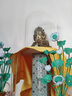 錦呈祥黃銅文殊普賢佛像釋迦牟尼佛華嚴(yán)三圣菩薩佛像家用佛禮堂擺件 文殊菩薩 曬單實拍圖