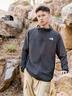 北面（The North Face）【都市機能系列】防曬衣男防紫外線(xiàn)UPF戶(hù)外多效衣外套25新品4U8X 4EN/墨碳灰 XL /180 曬單實(shí)拍圖