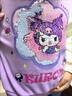 G.DUCKKIDS小黃鴨庫洛米衣服女童衛衣亮片變色兒童上衣中大童秋冬加絨打底衫 粉色春秋 110 尺碼4~5歲【100-110cm】 曬單實(shí)拍圖
