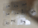 晟旎尚品透明粘鉤掛鉤免打孔強力廚房衛生間浴室粘膠貼承重門(mén)后掛衣鉤卡通 【體驗裝】10個(gè)裝 曬單實(shí)拍圖