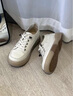 James Kevin品牌百搭簡約小白鞋女2024年春季新款軟底小皮鞋休閑板鞋氣質(zhì)單鞋 黑色 38 240mm 曬單實(shí)拍圖