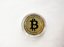 佰詩辰珠寶 比特幣紀念金幣Bitcoin足金9999黃金月餅大餅刻字BTC定制 足金999.9 1克（直徑20mm) 曬單實拍圖