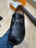奧康（Aokang）女鞋2025秋季樂(lè )福鞋氣質(zhì)英倫厚底一腳蹬通勤單鞋平底門(mén)店發(fā)貨 黑色 1252424043 38 曬單實(shí)拍圖
