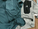 拓路者戶(hù)外抓絨衣男士春秋款薄款搖粒絨外套冬季保暖打底衫中年上衣內膽 松石藍-拍大一碼 XL 曬單實(shí)拍圖