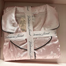 維多利亞的秘密（Victoria's Secret）楊冪田曦薇同款 月光綢絲滑女士睡衣套裝夏季舒適家居服送禮禮物 曬單實(shí)拍圖