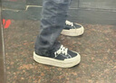 匡威（Converse）官方 悠游All Star男女厚底鞋UU鞋面包鞋黑色A08789C A08789C 36 曬單實(shí)拍圖