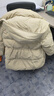 香影超好看黃色羽絨服女2025冬裝新款白鴨絨連帽牛角扣中長(cháng)款外套 黃色 L 曬單實(shí)拍圖