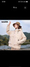 鴨鴨沖鋒衣羽絨服男女防水登山戶外時尚情侶冬季防風保暖加厚外套 苔綠色 2XL （165-190斤） 曬單實拍圖