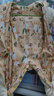 棉谷朵嬰兒棉花連帽包腳連體衣秋冬款新生兒外出服哈衣保暖棉襖寶寶棉服 田園黃 80碼（適合10-14個(gè)月） 曬單實(shí)拍圖