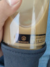 LOCKZI玻璃杯諾諾升級水晶玻璃泡茶杯大容量便攜密封通透水杯可加熱 玻璃水晶蓋有茶濾+杯套 400ml 曬單實拍圖