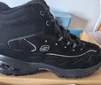斯凱奇（Skechers）貝殼熊女鞋百搭高幫女靴厚底增高老爹鞋戶(hù)外休閑運動(dòng)鞋168026 曬單實(shí)拍圖