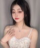 千雅詩跳動(dòng)的心999純銀項(xiàng)鏈女七夕2025新款輕奢母親節(jié)生日禮物送女朋友 【主圖款】藍(lán)鉆項(xiàng)鏈 精美禮盒+代寫賀卡+刻字服務(wù) 曬單實(shí)拍圖