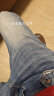 杰克·琼斯（JACK&JONES）春夏男装牛仔裤男弹力修身裤子男潮流百搭男裤休闲男士牛仔裤潮流 E31牛仔蓝 165/74A/XSRW 实拍图
