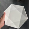MLCRIYG酒店餐具飯店商用涼菜盤異形盤子不規(guī)則菜盤家用陶瓷創(chuàng)意個性菜碟  《8英寸四角正德》 曬單實拍圖