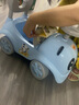 冀航凱兒童扭扭車1-3歲嬰幼兒學(xué)步車帶音樂四輪滑行車男孩女孩溜溜車 熊貓藍(lán)+伸縮腳踏+音樂+贈品 曬單實拍圖