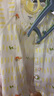 巴拉巴拉新生兒衣服嬰兒連體衣寶寶包屁衣爬服夏季兩件裝 黃綠色調（兩件套） 52cm 曬單實(shí)拍圖