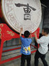 嚕 C童裝男童夏裝短袖套裝2025新款兒童節(jié)禮物洋氣男孩衣服3-15歲潮 藍(lán)色 120 曬單實(shí)拍圖