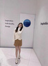 達(dá)芙妮（DAPHNE）黑色短靴女2024新款春秋季顯腳小百搭學(xué)生上班通勤配裙子靴子 米白色 40 曬單實拍圖