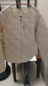 蕉內(nèi)（Bananain）氫氣502A女士輕薄羽絨服棉服24秋冬季新款保暖內(nèi)搭防風(fēng)輕暖外套 樺木 S 曬單實(shí)拍圖