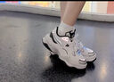 FILA FUSION斐樂潮牌BIANCO II女鞋休閑鞋秋款厚底鞋運動鞋 雨霧灰/銀灰色-NS 38 曬單實拍圖