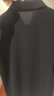 Navigare【防蚊】意大利小帆船男士T恤轻商务新款黑色透气翻领短袖体恤 黑色 M/48 实拍图