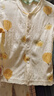 童泰（TONGTAI）寶寶秋衣套裝春秋純棉嬰兒衣服內(nèi)衣男女童高腰秋褲睡衣米白80cm 曬單實拍圖