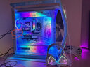 華碩（ASUS）ROG GR701 創(chuàng)世神機箱 吹雪機箱EVA明日香聯(lián)名臺式機箱ARGB燈板全塔定制機箱白色機箱電源水冷套裝 自由高達主題（藍白創(chuàng)世神+燈板） 曬單實拍圖