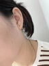 翡祥閣黃金色耳環(huán)素圈包18k金色女999耳圈送禮24ki金色首飾圓圈耳釘 2.72g 曬單實(shí)拍圖