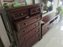 一具一家美式實(shí)木六斗柜全櫻桃木客廳靠墻復古臥室床尾收納儲物柜子 全原木 櫻桃木 六斗柜 曬單實(shí)拍圖