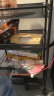 京东京造 果蔬收纳小推车 厨房置物架落地客餐厅零食多 功能收纳储物架4层 实拍图