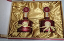 五糧液股份 金碧輝煌 東方紅 濃香型白酒 52度500ml*2瓶 禮盒 送禮宴飲 曬單實(shí)拍圖