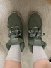 斯凱奇（Skechers）面包鞋春女靴短筒雪地靴舒適增高厚底高幫鞋144194 曬單實(shí)拍圖