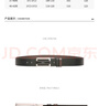 巴利（BALLY）七夕禮物皮帶腰帶男士新款商務(wù)休閑板扣牛皮雙面可用腰帶 6181991 黑色1991 歐碼110CM（國碼125CM） 曬單實(shí)拍圖