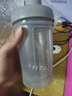 Blender Bottle蛋白粉搖搖杯運動(dòng)水杯 大容量塑料杯帶刻度健身便攜攪拌男士女生 經(jīng)典款V2灰色600ml 曬單實(shí)拍圖