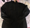 迪卡儂男式山地徒步搖粒絨保暖夾克MH100 黑色 4094320 S 曬單實(shí)拍圖
