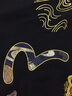 EVISU【前4折上折】福神 2025秋新品男女同款海鷗刺繡套頭圓領(lǐng)衛衣 黑色 S 曬單實(shí)拍圖