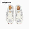 smilerepublic ‘星黛兔’淡紫格紋毛呢低幫可替換開口笑厚底鞋百搭潮流時尚 淺紫色 37 曬單實拍圖