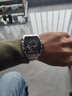 格雅（GEYA）長(zhǎng)城系列品牌鏤空手表男士酒桶手表自動(dòng)機(jī)械腕表 送男友 白色無(wú)鉆-G78135GWKW 曬單實(shí)拍圖