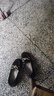 卡帝樂(lè )鱷魚(yú)（CARTELO）軟皮厚底單鞋女2025新款套腳黑色牛皮英倫風(fēng)小皮鞋百搭圓頭樂(lè )福鞋 黑色升級版店長(cháng)強力 35 曬單實(shí)拍圖