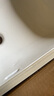 漢斯格雅（Hansgrohe）陶瓷臺盆洗手洗臉衛(wèi)生間面盆臺盆龍頭組套 長方陶瓷臺下盆+75020007鍍鉻 曬單實(shí)拍圖
