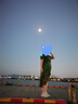 三彩若潮大碼女裝2025夏新款新中式旗袍裙立領(lǐng)連衣裙短袖開(kāi)叉胖MM 苔蘚綠花卉 XL 170/96B 曬單實(shí)拍圖