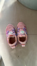 哈比熊（HOBIBEAR）兒童運動(dòng)鞋秋冬加絨女孩跑鞋中大童時(shí)尚女童鞋子JD6WS81粉紫27碼 曬單實(shí)拍圖