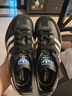 阿迪達斯（adidas）童鞋小童兒童「T頭鞋」SAMBA親子款魔術(shù)貼板鞋運動(dòng)鞋德訓鞋JQ6390 曬單實(shí)拍圖