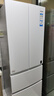 海爾（Haier）冰箱342升一級雙變頻風(fēng)冷無(wú)霜雙開(kāi)門(mén)四門(mén)法式多門(mén)三檔變溫超薄可嵌入Leader系列家用家電國家補貼 342升冰雪白+1級雙變頻+黑金凈味+冷藏三檔變溫 曬單實(shí)拍圖