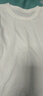 浪莎（LangSha）兒童t恤男女童圓領(lǐng)夏季薄款短袖t恤中大童棉質(zhì)運動(dòng)休閑百搭打底衫 曬單實(shí)拍圖