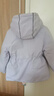 巴拉巴拉童裝女童羽絨服冬裝兒童三麗鷗外套【庫洛米IP】 粉紫70011-白鴨絨 130 充絨量129g 曬單實拍圖