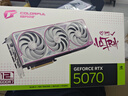 七彩虹RTX 5070 戰(zhàn)斧 Ultra Advanced銀鯊 火神 OC 12GB GDDR7 DLSS 4 電競光追游戲設(shè)計電腦顯卡 RTX 5070 Ultra W OC 曬單實拍圖